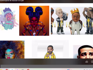 Real-world inspired 3D Characters