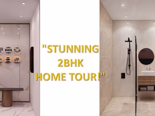 "2BHK Home Walkthrough | Modern Interior Design | STUDIO NRA,CH…