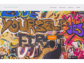 Futurez ReMinded - Non Profit Web Design :: Behance