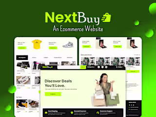 NextBuy, An Ecommerce Website Design