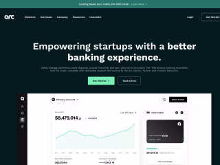 Arc Responsive Website Redesign