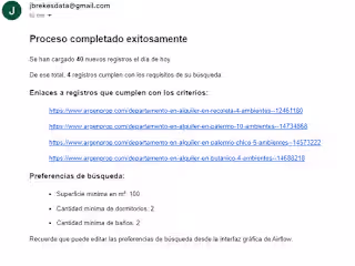 Web Scrapping and Alert System With AWS and Airflow