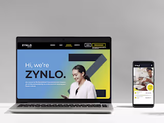 ZYNLO Bank Webpages