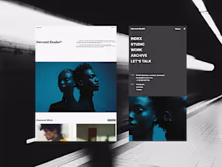 Harvest Studio - Professional agency website