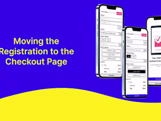 Simplifying Checkout: Registration Redesign for Fiz App