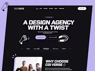 Landing Page Design and Development