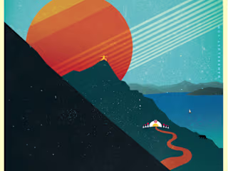 Wanderlust Festival Poster Illustrations