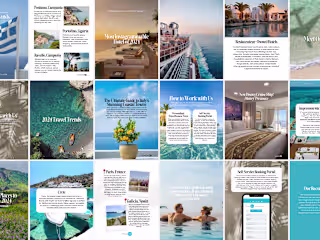 Social Media Managment | Travel Agency 