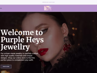 Responsive Website Design For A Jewelry Brand
