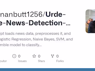 Fake News Detection (Urdu)