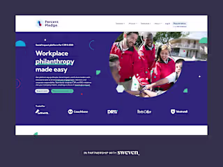 Percent Pledge - Webflow Devlopment