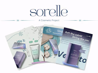Brand Identity & Social Media Launch for Sorelle Skincare