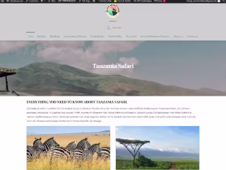 Designing and Creating tour-guide Website