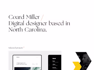 Coard Miller | Interactive Designer