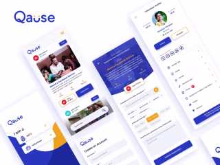 Qause - App UI Design