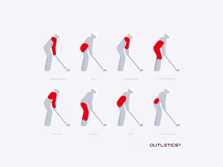 Golfer icons