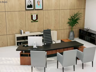 INTERIOR of VC, PRO-VC & TREASURER OFFICE,PUST