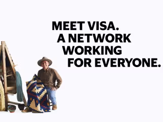 Write a Video Story Ad for Visa Inc. a global digital pay