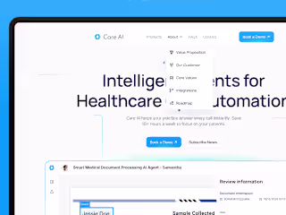 Responsive landing page in Webflow