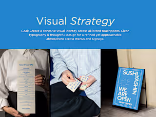 Visual Strategy for Brand: From Menus to Street Presence