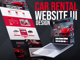 Car Rental Website UI Design