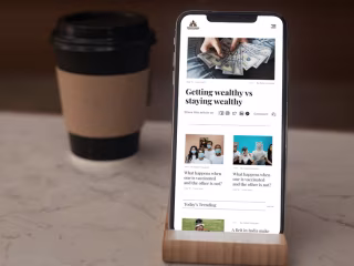 Newspaper website on Behance
