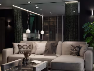 Modern Scandinavian Living Room