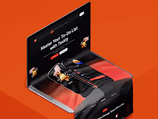 Taskly App Landing Page