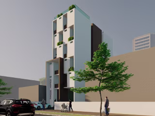 Guest house design on Behance