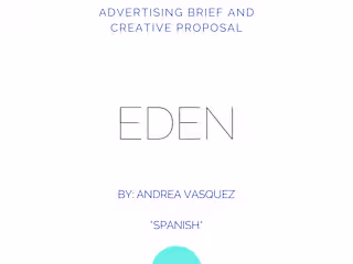 ADVERTISING BRIEF AND
CREATIVE PROPOSAL