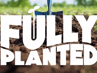🌱🎤 Fully Planted Logo Design