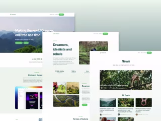 Greener Framer Template