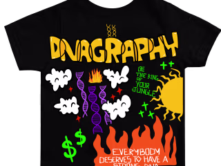 Fashion  Project for Tshirt clothing brand 