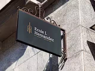 Ernie J. Hernandez - Visual Identity Design for an Attorney