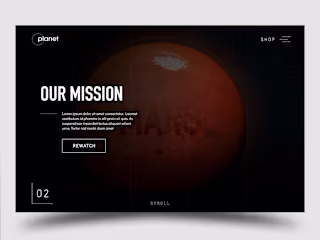 Orbital User Experience with Navigation Motion