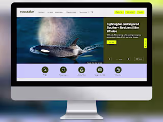 Custom WordPress Website - Ecojustice