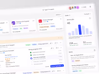 Yunity - HR Management Dashboard