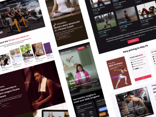 Revamping User Interface for Fitness Website