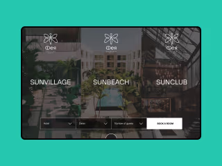 Website for FEYA Hotels Group (WordPress)