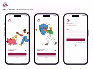 Mobile Banking App Redesign on Behance