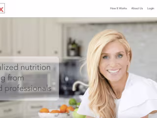 Squarespace Design for Nutritionist
