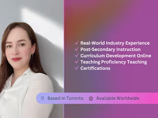 Sessional Lecturer & Workshop Host
