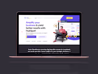 Website redesign for Team Cloudsource