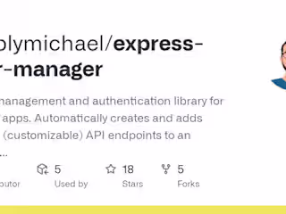 Express User Manager