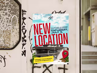 iGoChurch Relocation Poster Design