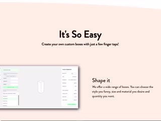 E-commerce website with a 3D visualisation component
