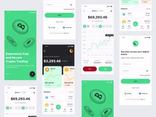 Crypto Trading Application: UI/UX Design