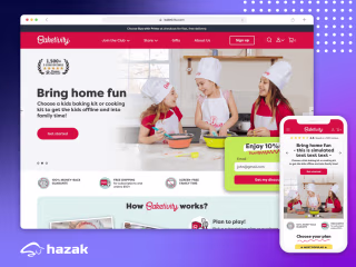 Baketivity - eCommerce - Subscription based model