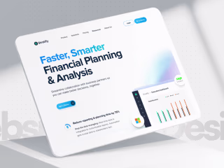 Marketing Website - Webflow Redesign - Financial Startup 