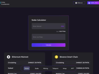Crypto Staking App